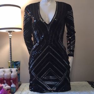 EXPRESS SEQUINS DRESS
